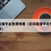 足球直播平台免费观看（足球直播平台免费观看下载）