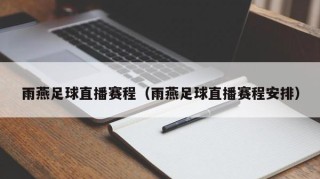 雨燕足球直播赛程（雨燕足球直播赛程安排）